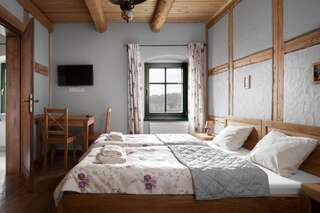 Фермерские дома Gościniec Pod Gruszą Свежава Двухместный номер с 1 кроватью и собственной ванной комнатой-3